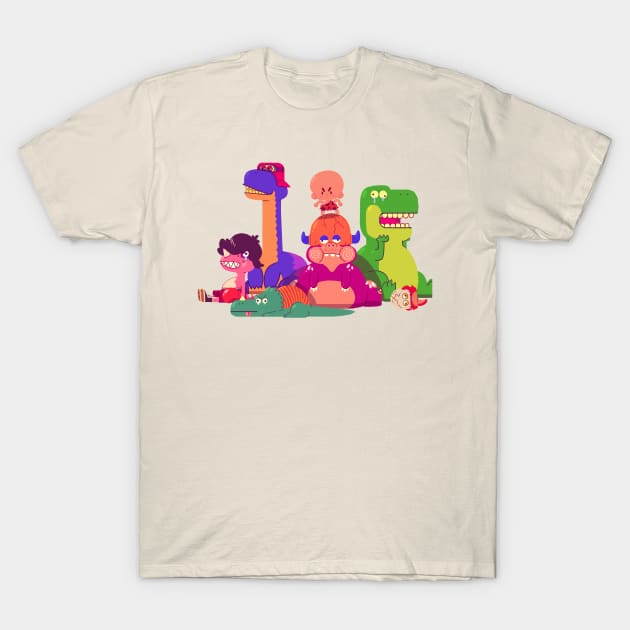 Bonk's Revenge T-Shirt by paperbeatsscissors